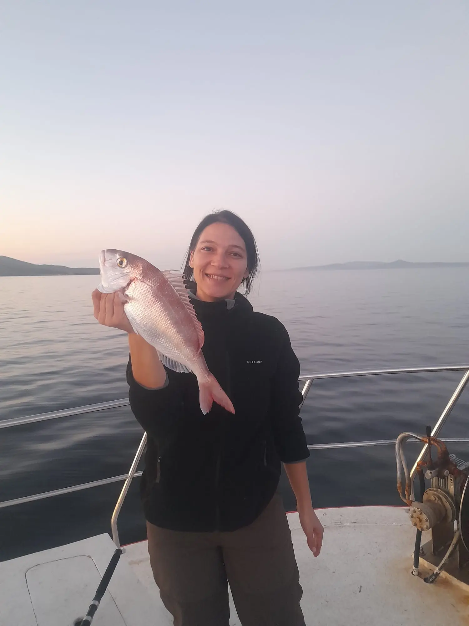 Balık avı sonrası Urla Çeşmealtı